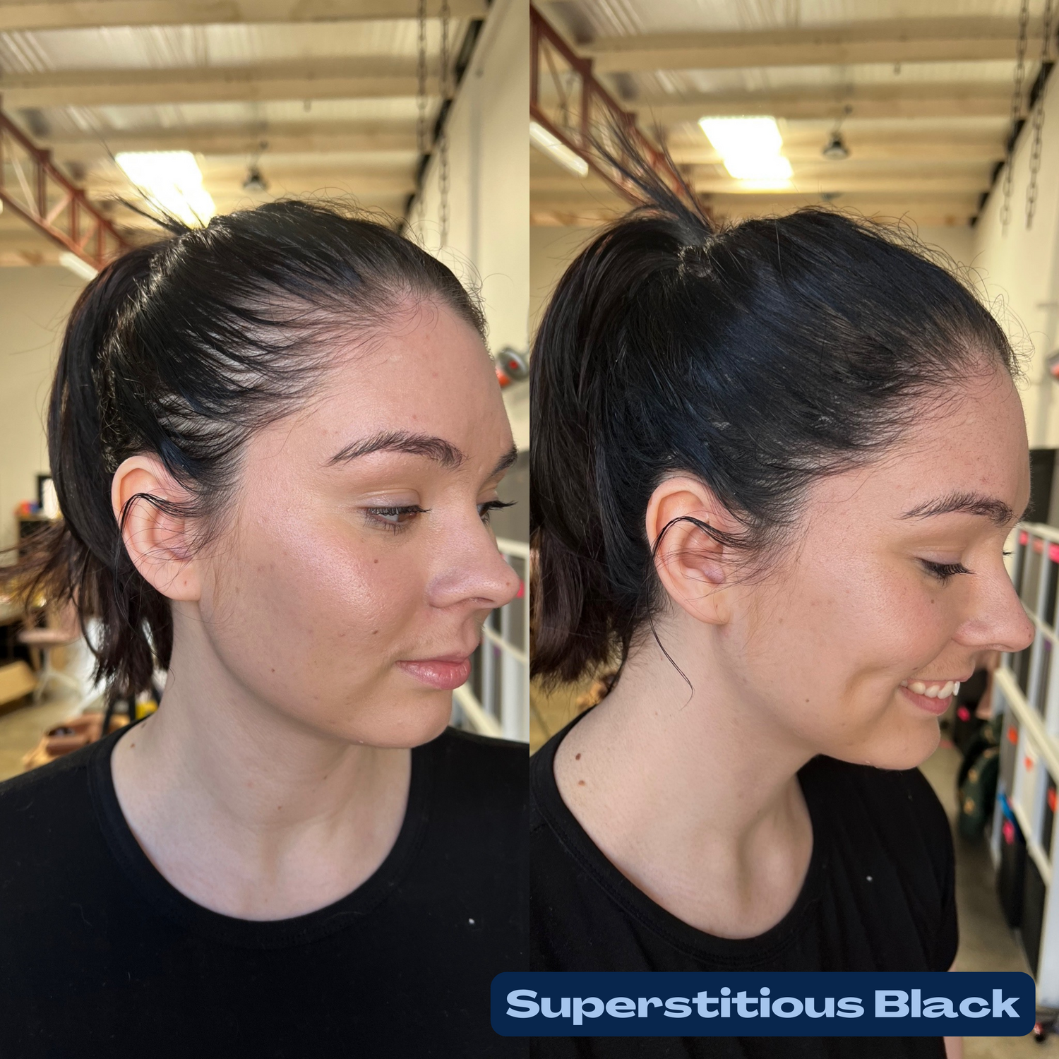 Superstitious Black Fibers