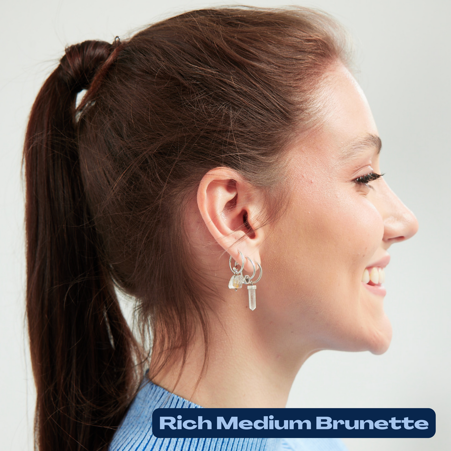 Rich Medium Brunette Fibers