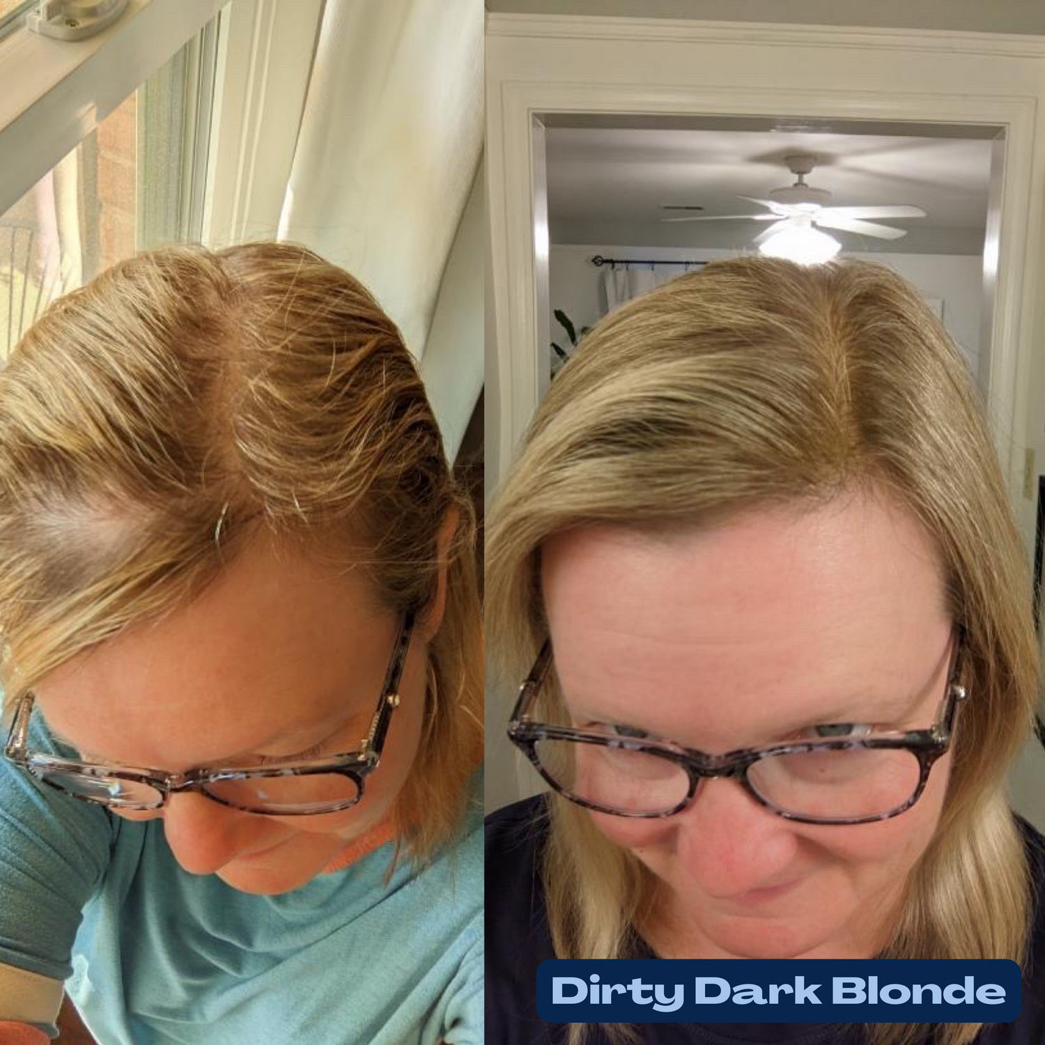 Dirty Dark Blonde Fibers